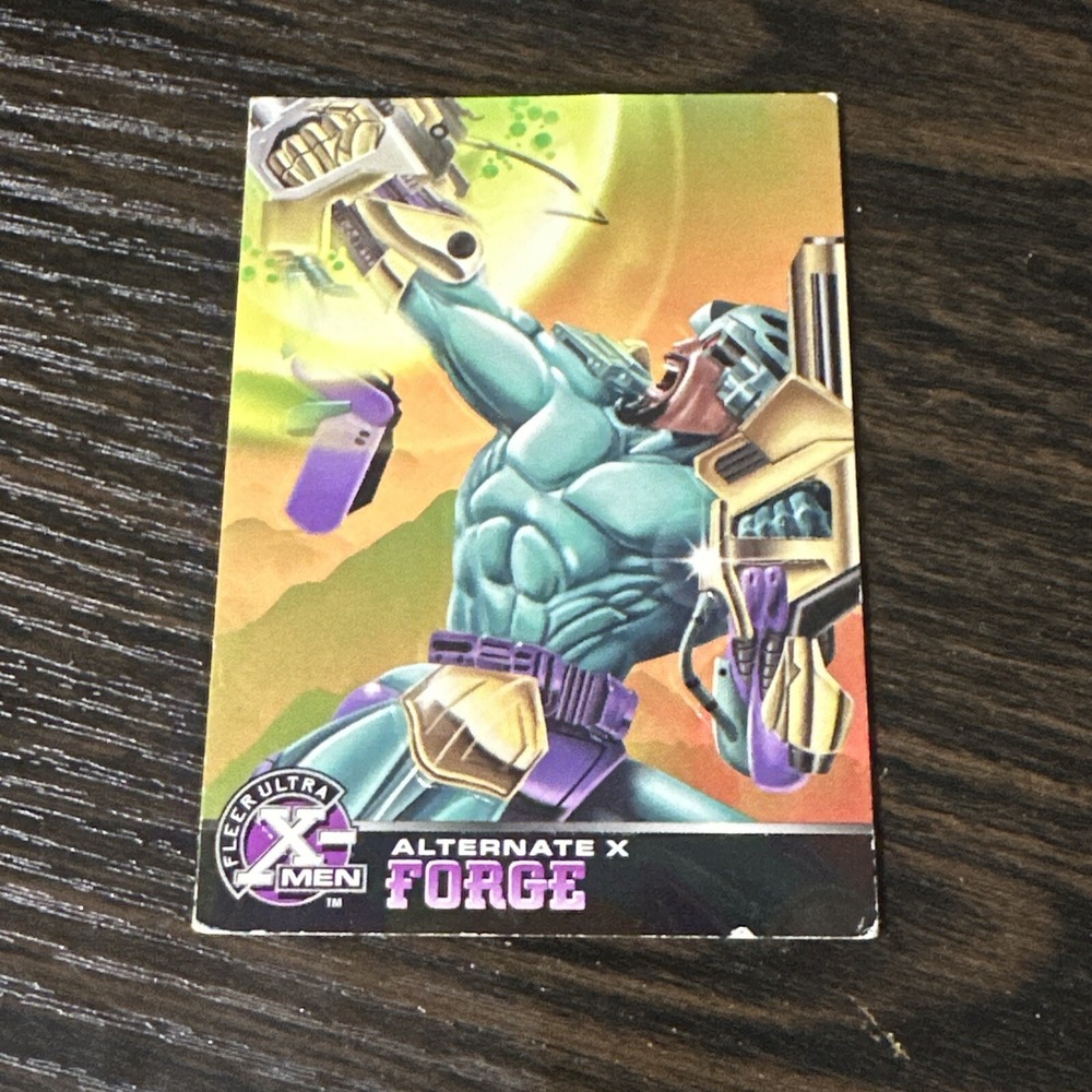 1995 Marvel Alternate X Forge Insert Chase Card 10 of 20 Fleer Ultra X-Men